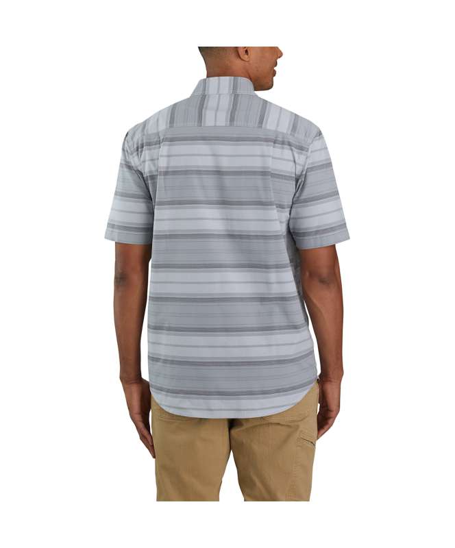 Carhartt Men's Rugged Flex Relaxed Fit Lightweight Short-Sleeve Plaid Shirt