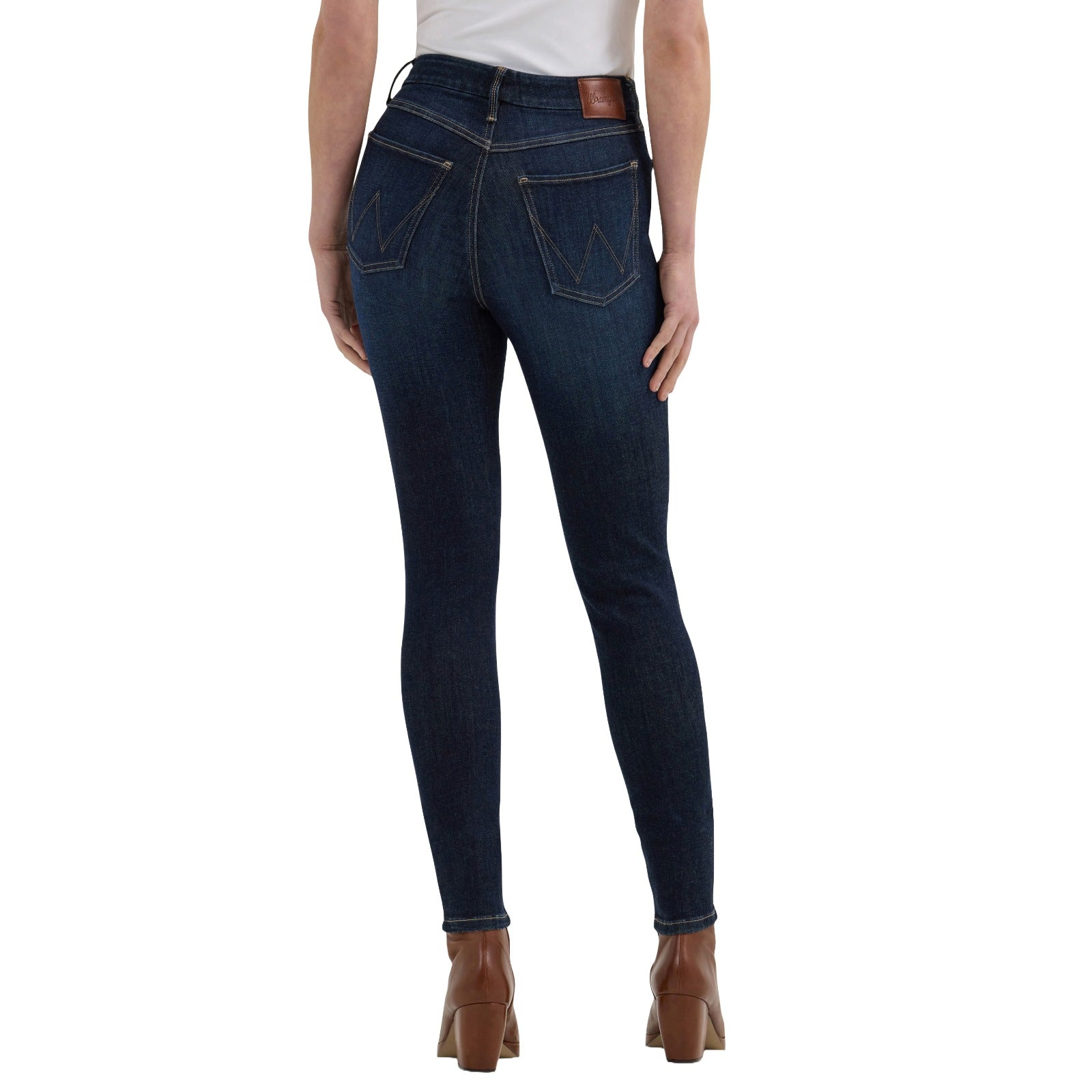 Wrangler Women's Bespoke Dark Wash Skinny Jean