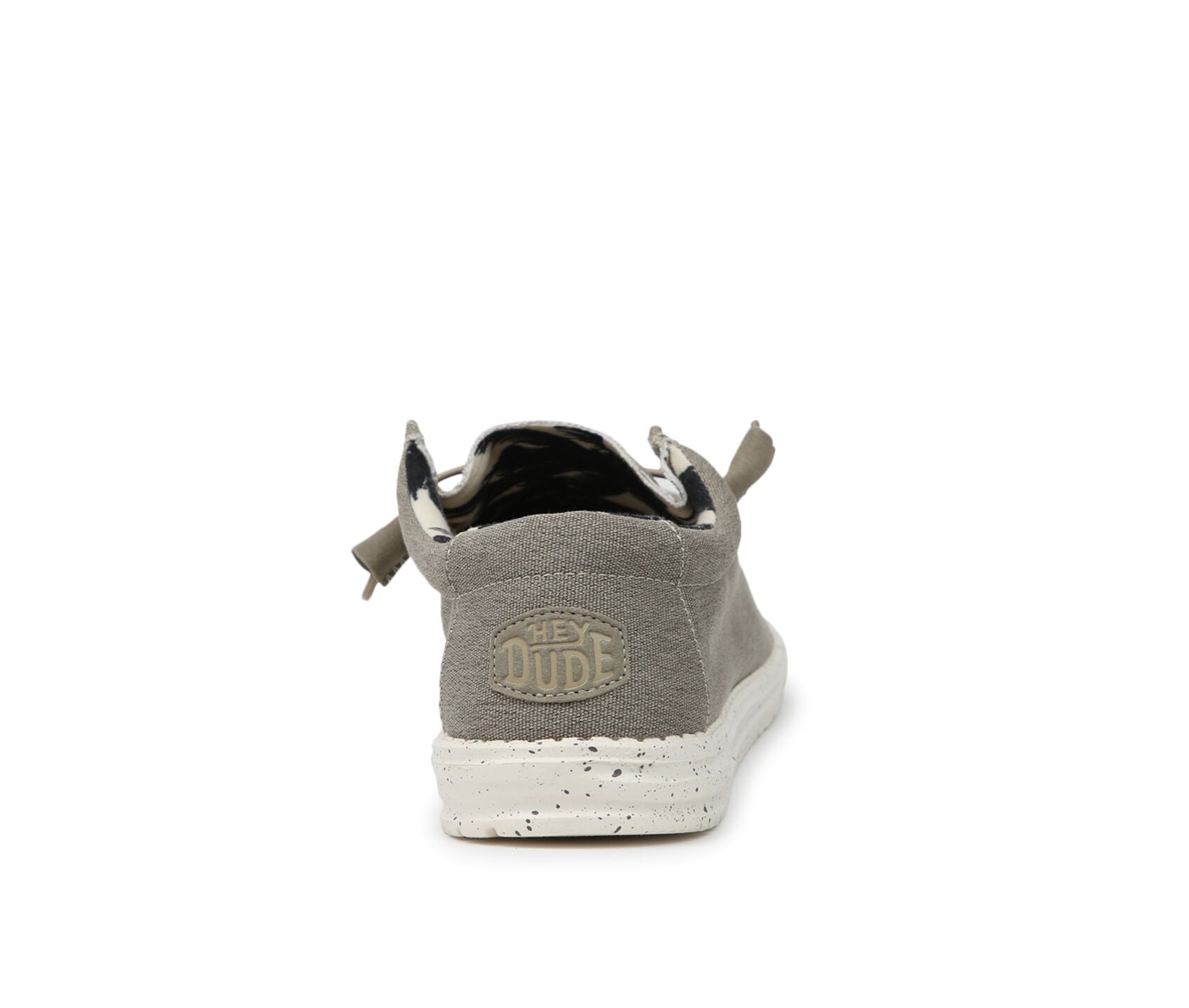 Hey Dude Men's Wally Canvas Stretch Beige