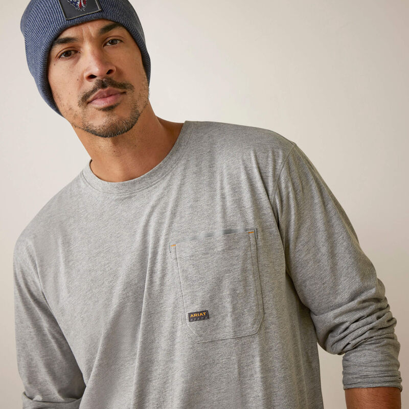 Ariat Men's Rebar Workman Patches Shirt