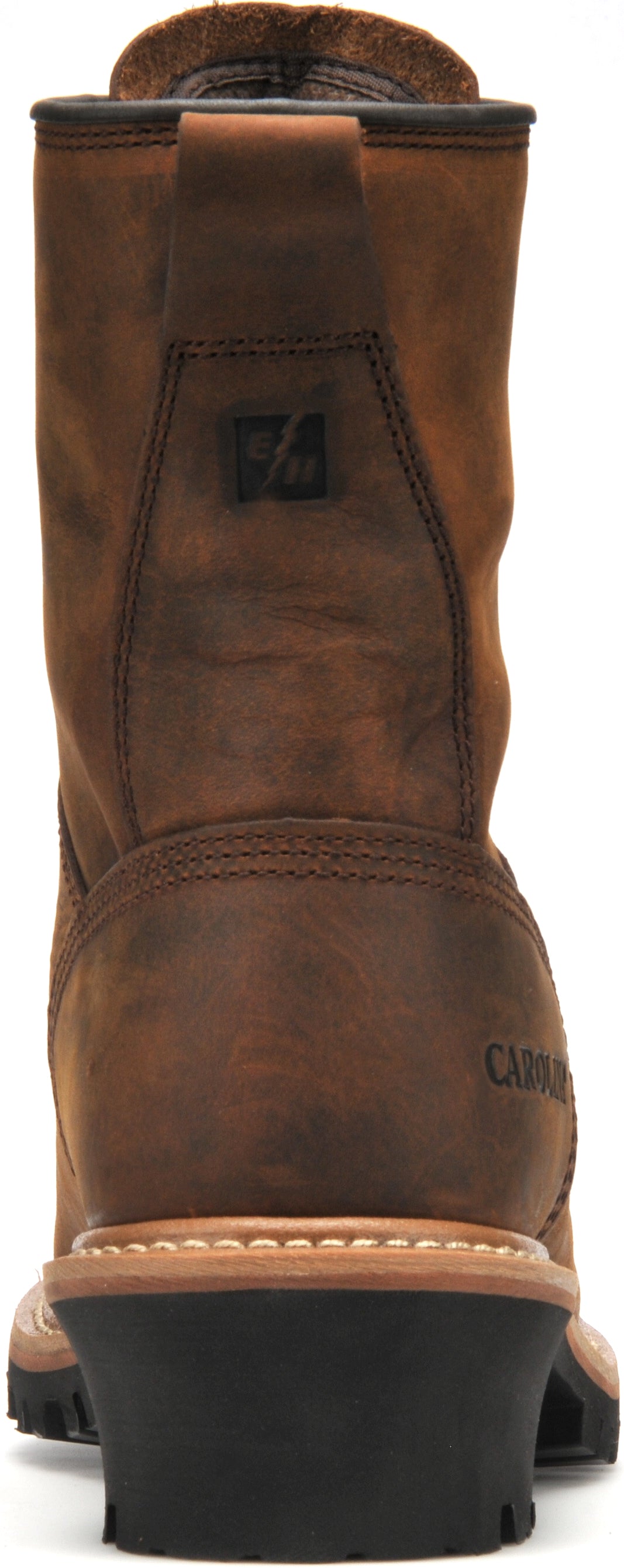 Carolina Men"s 8" Steel Toe Waterproof Logger Work Boot