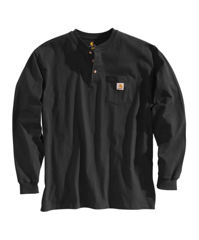 Carhartt Men's Workwear Long Sleeve Henley T-Shirt