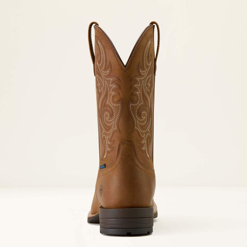 Ariat Men's Hybrid Ranchway Waterproof Wide Square Toe Cowboy Boot