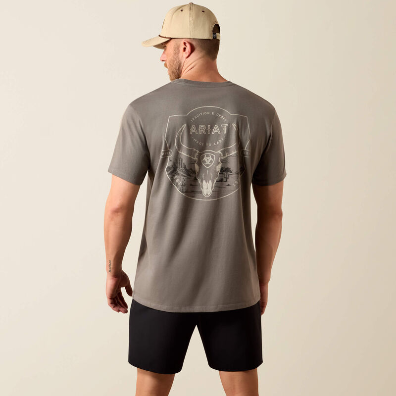 Ariat Men's Desert Badge Tradition Classic Fit T-Shirt