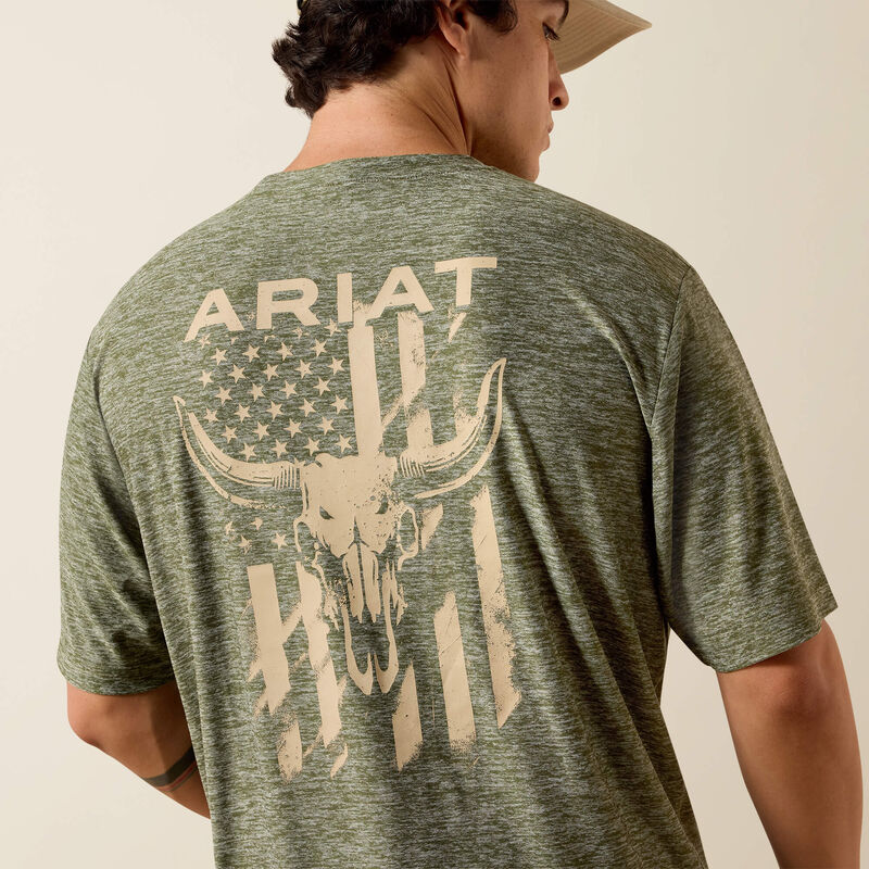 Ariat Men's Longskull Freedom T-Shirt