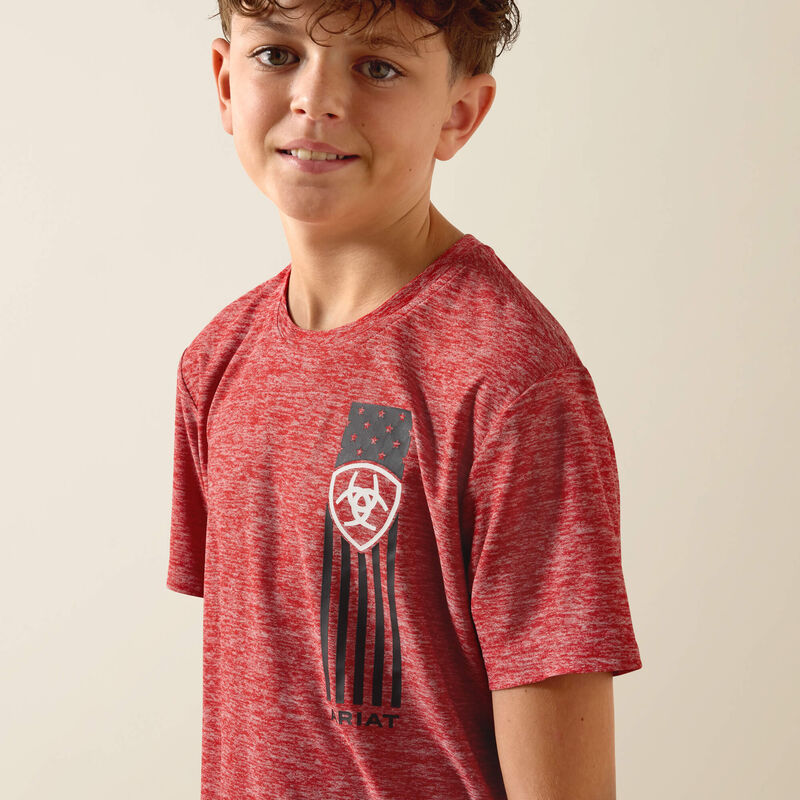 Ariat Kid's Patriot Stripe T-Shirt
