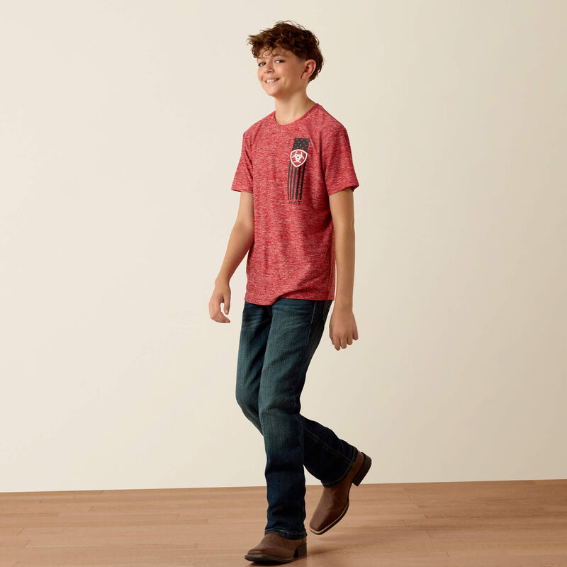 Ariat Kid's Patriot Stripe T-Shirt