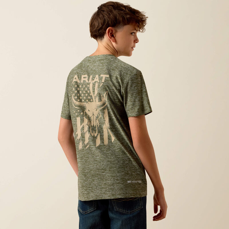 Ariat Kid's Longskull Freedom T-Shirt