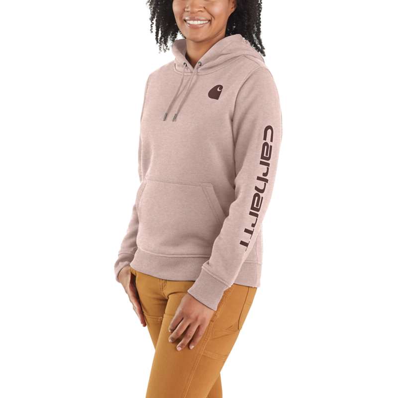 Carhartt Women's Clarksburg Graphic Sweatshirt - ROSE P01