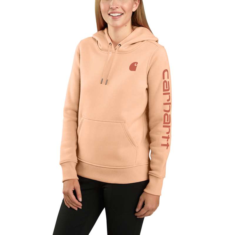 Carhartt Women's Clarksburg Graphic Sweatshirt - CANTALOUPE Q07