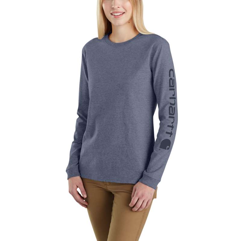 Carhartt Women's Workwear Logo Long Sleeve - FOLKSTONE E32