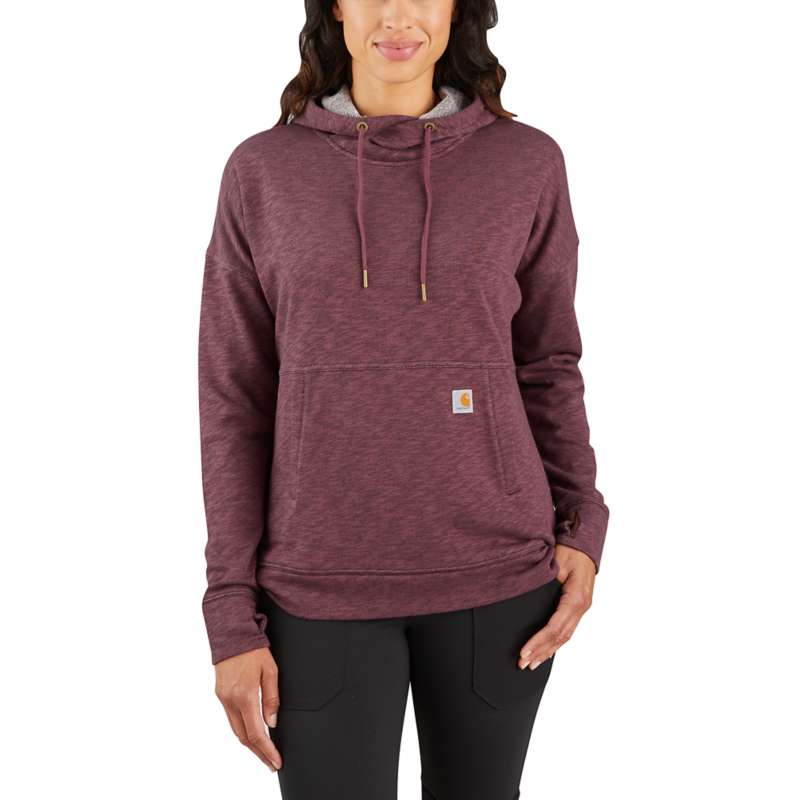 Carhartt Women's Newberry Hoodie - FUDGE R05
