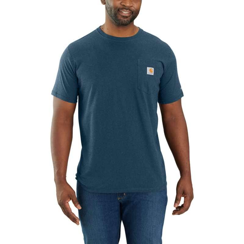 Carhartt Men's Force Relaxed Fit Midweight Short-Sleeve Pocket T-Shirt BIG - HURON 446