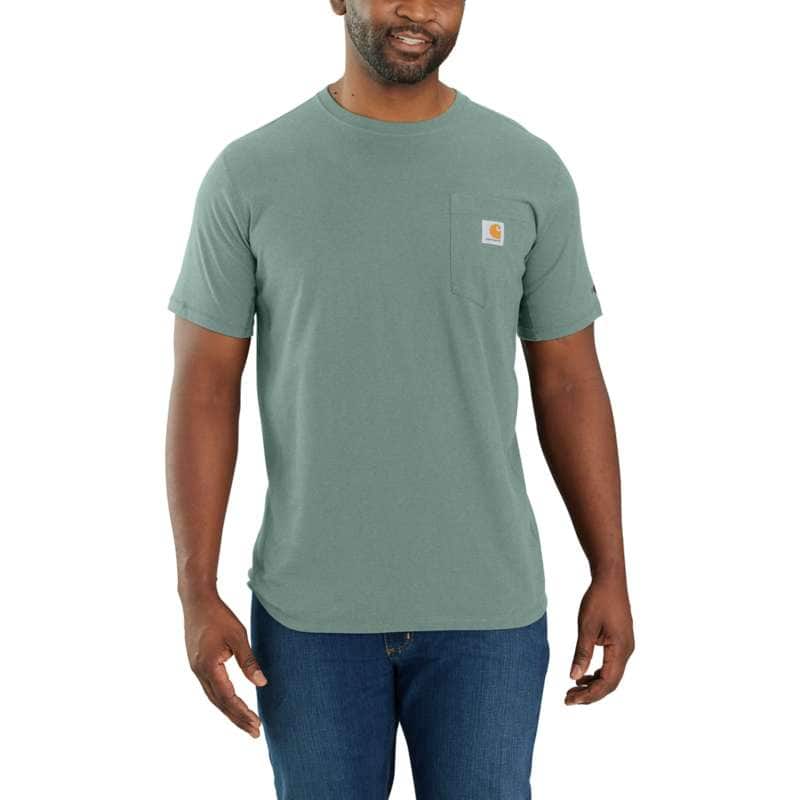 Carhartt Men's Force Relaxed Fit Midweight Short-Sleeve Pocket T-Shirt BIG - SUCCULENT G86
