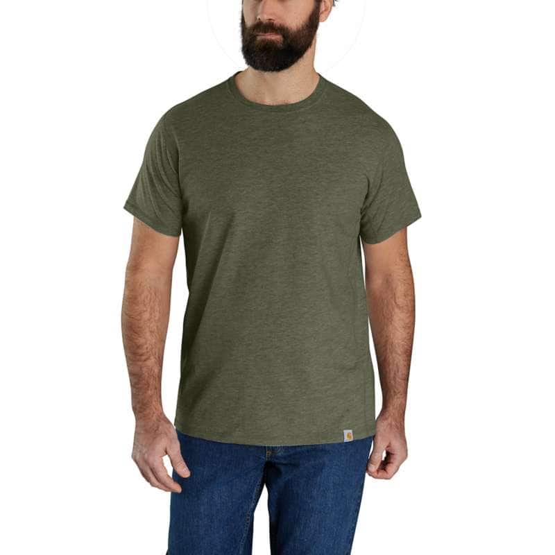 Carhartt Men's Force Relaxed Fit Midweight Short-Sleeve T-Shirt BIG & TALL - BASIL G73