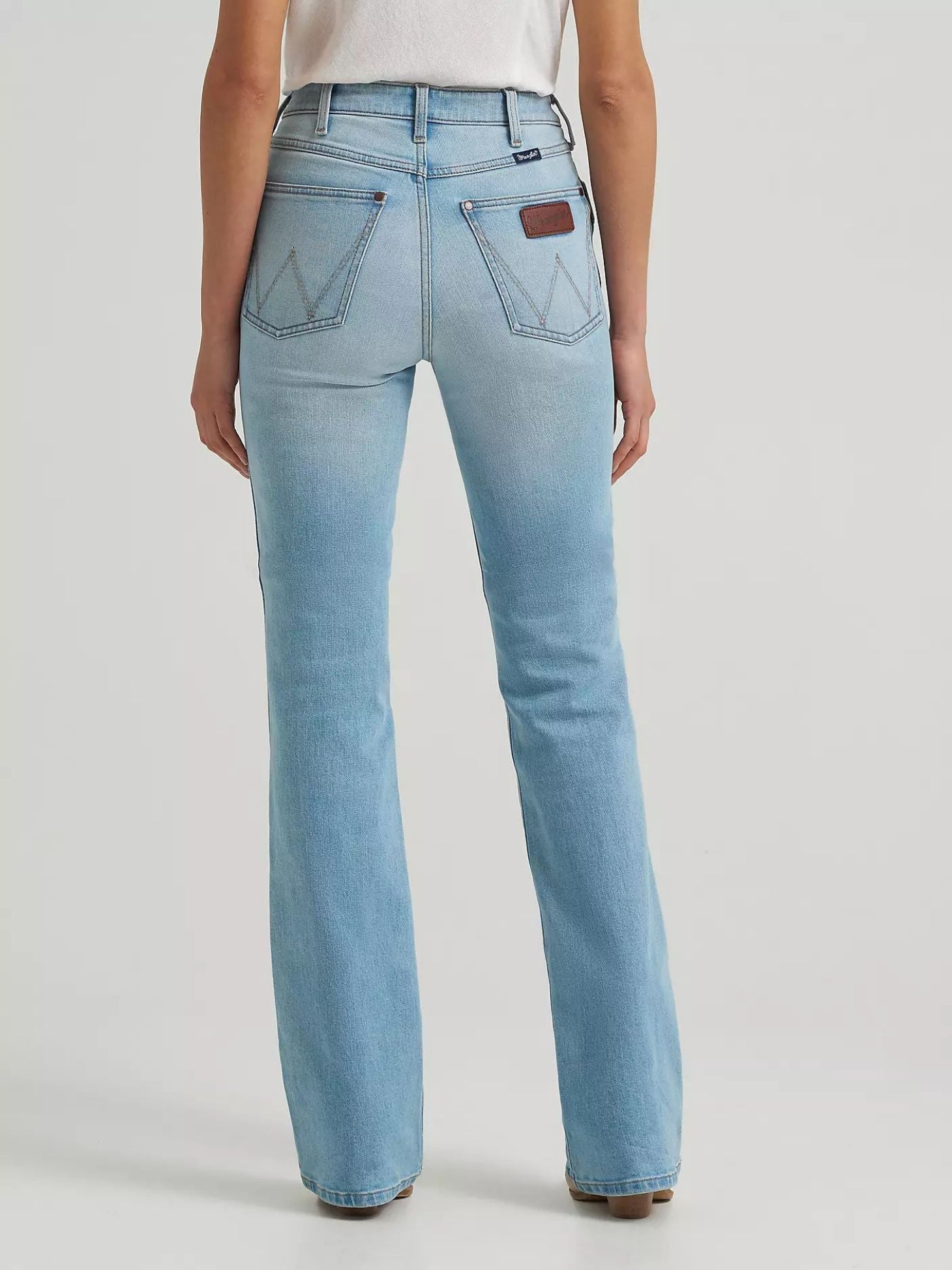 Wrangler Women's Retro Bailey High Rise Embellished Bootcut Jean
