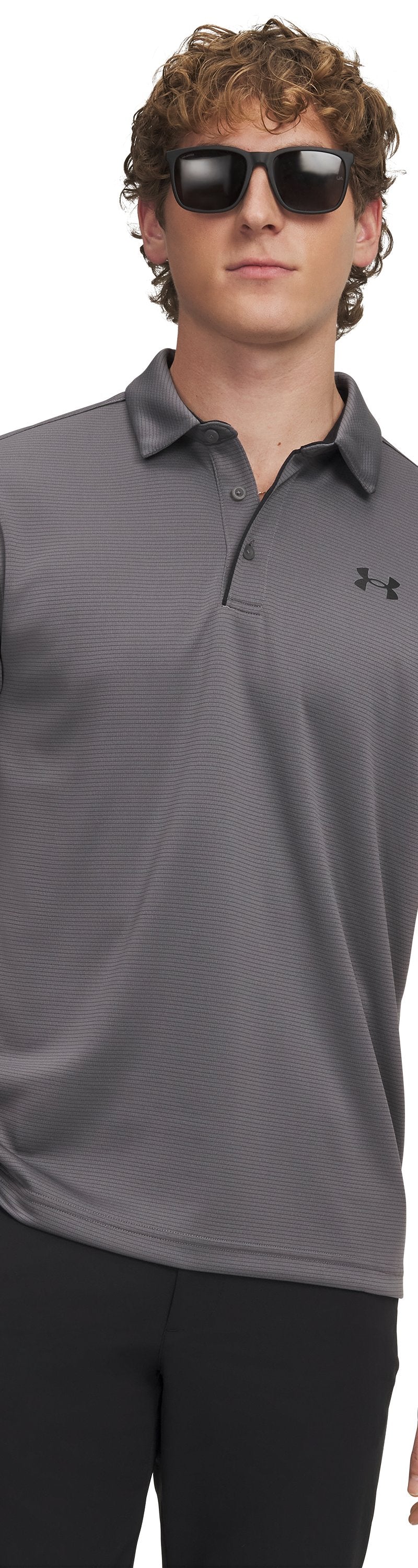 Under Armour Men's Tech Polo - GRAPHITE 040