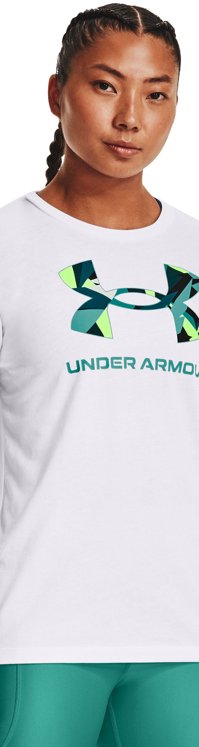 Women's UA Sportstyle Graphic Short Sleeve - WHITE 106