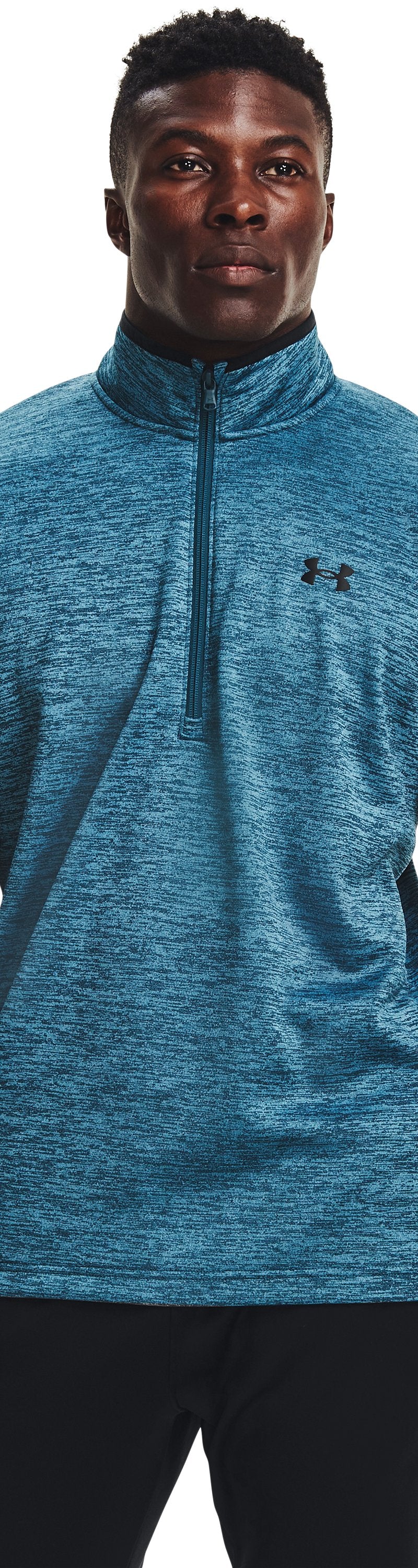Under Armour Men's Armour Fleece ½ Zip - BLUE NOTE 413