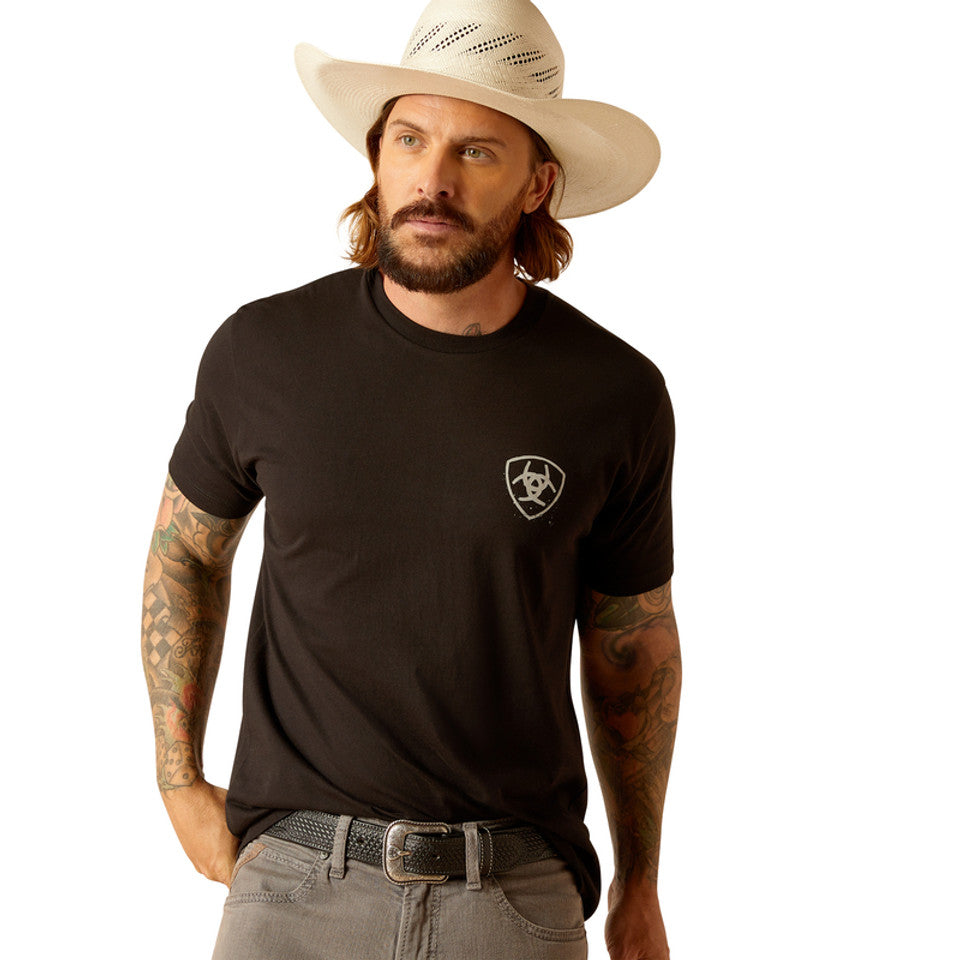 Ariat Men's Cactus Flag Short Sleeve Tee