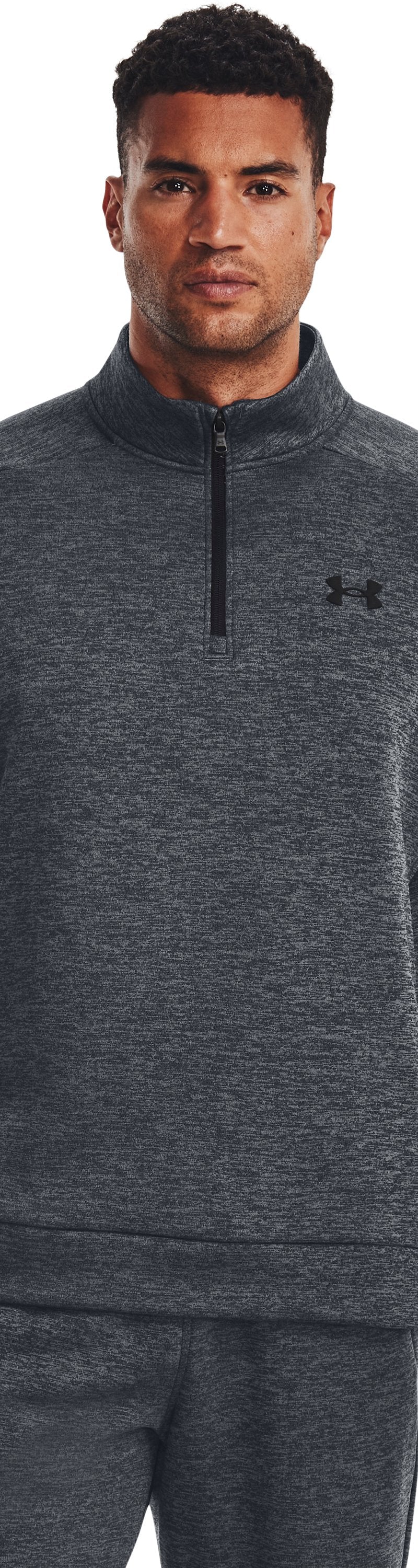 Under Armour Men's Fleece ¼ Zip - PITCH GRAY 012