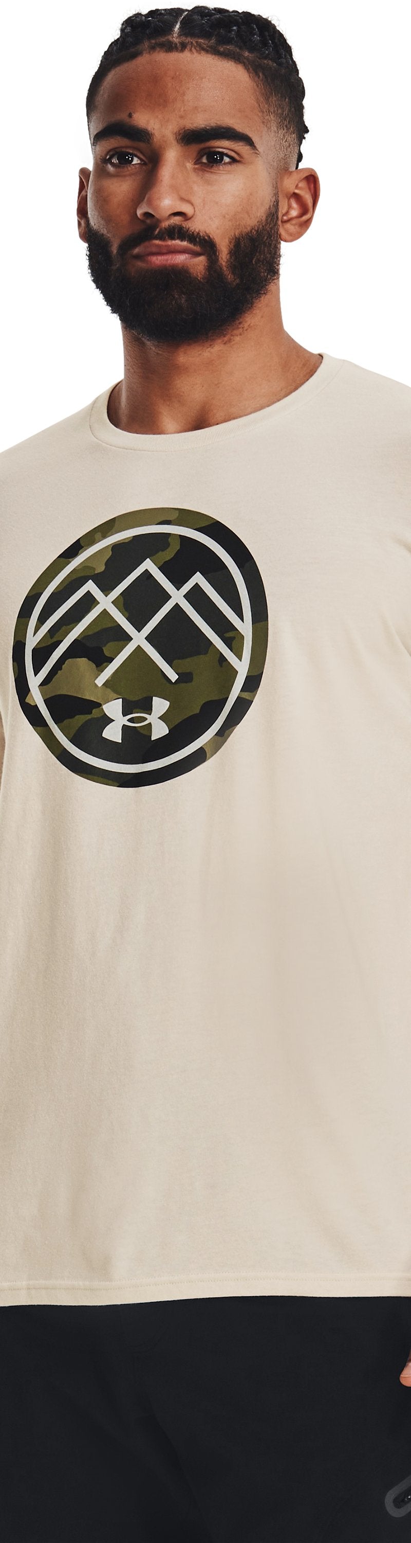 Men's UA Mountain Peaks Short Sleeve - WHITE 110