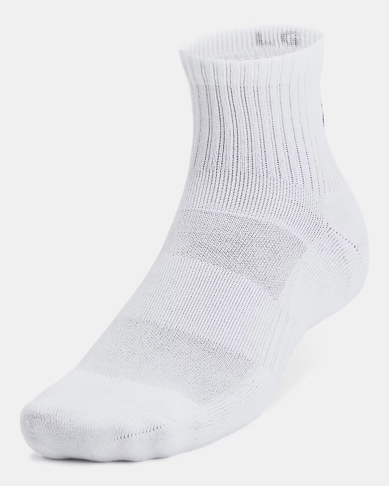 Under Armour Unisex Training Cotton 6-Pack Quarter Socks