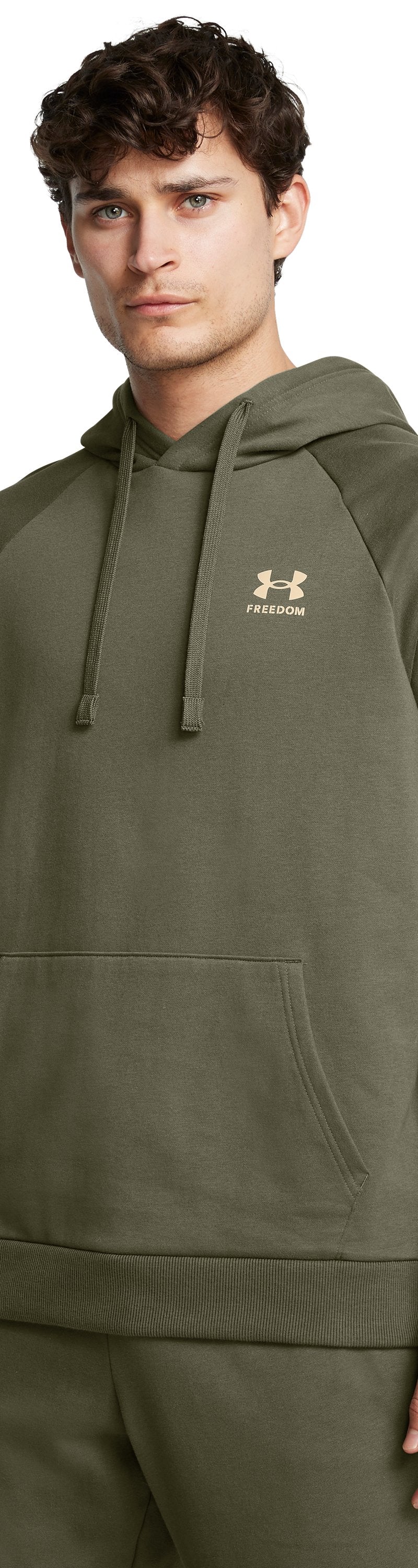 Under Armour Men's Freedom Flag Hoodie - GREEN 390