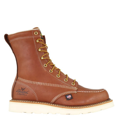 Thorogood Men's American Heritage 8" Tobacco Moc Toe Maxwear Wedge