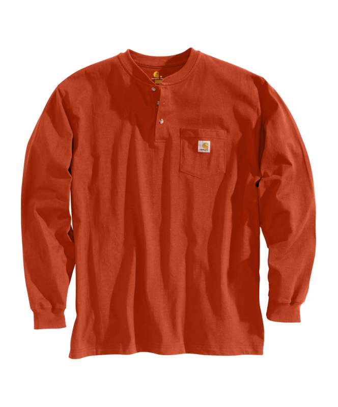 Carhartt Men's Workwear Long Sleeve Henley T-Shirt