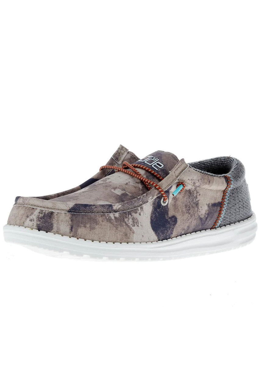 Hey Dude Men's Wally Funk Sage Camo
