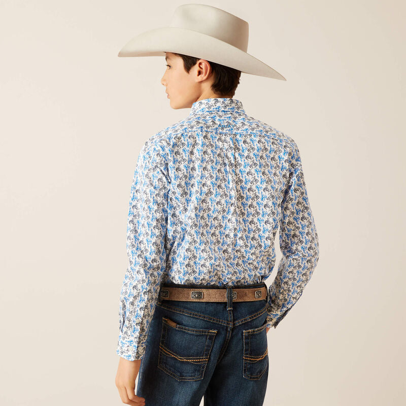 Ariat Boys Peerce Classic Fit Shirt