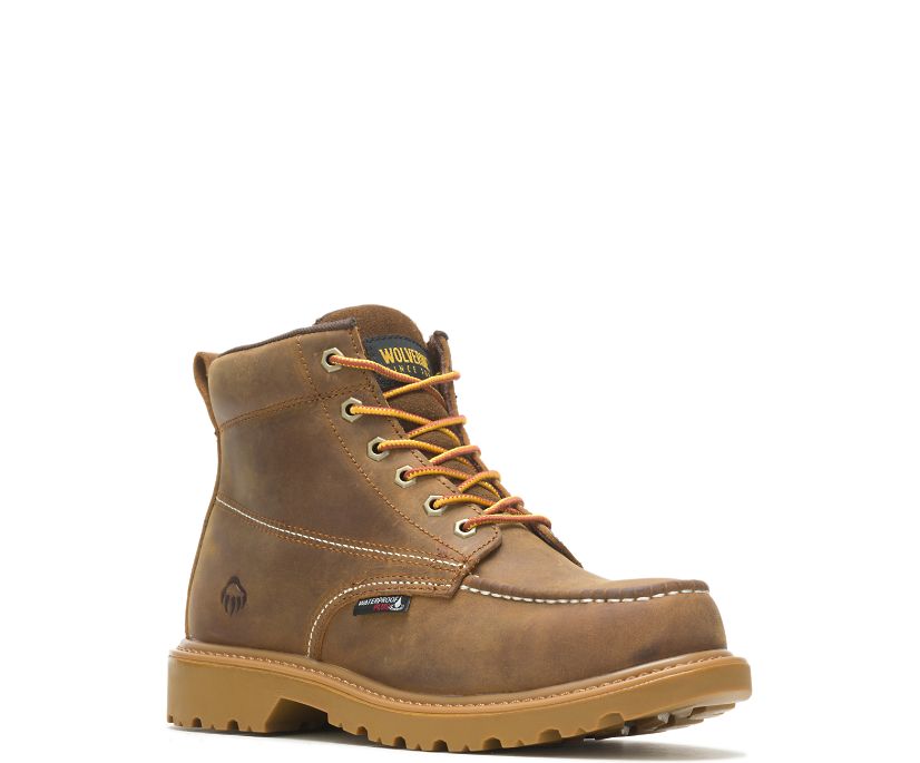 Wolverine Men's Moc-Toe 6" Steel Toe Work Boot