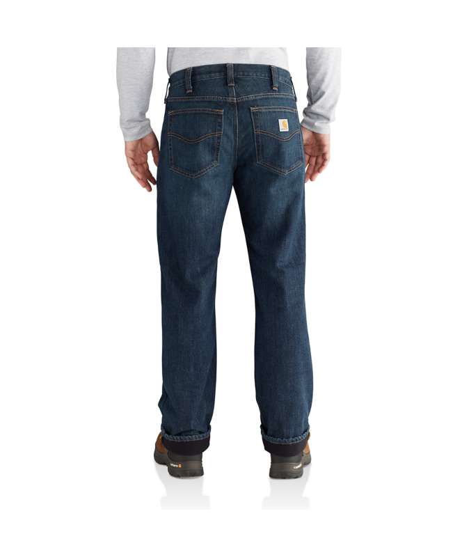 Carhartt Men's Relaxed Fit Holter Fleece Lined Jean