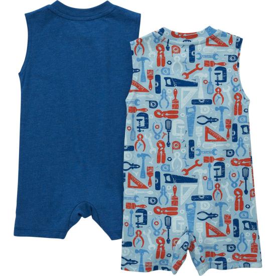 Carhartt Infant Sleeveless Tool Print Romper Set
