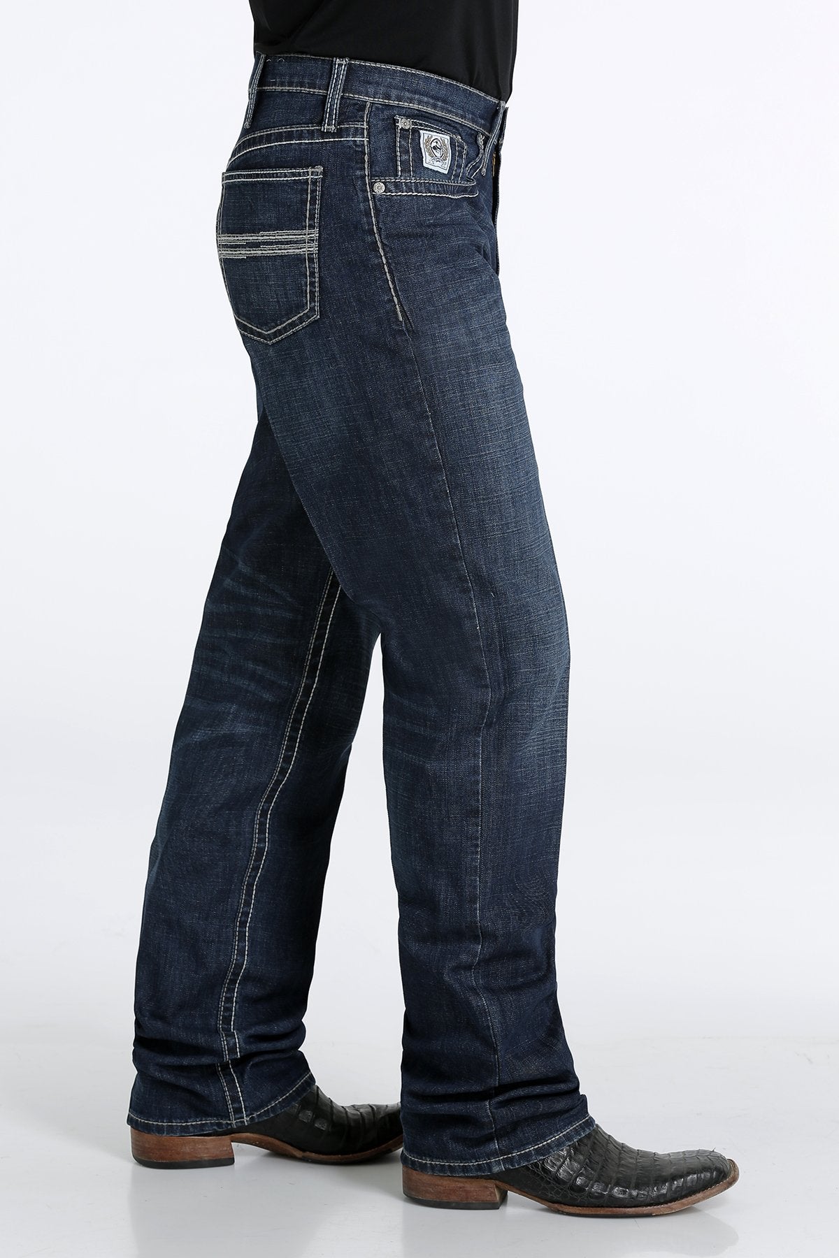 Cinch Men's Relaxed Fit White Label Performance Denim