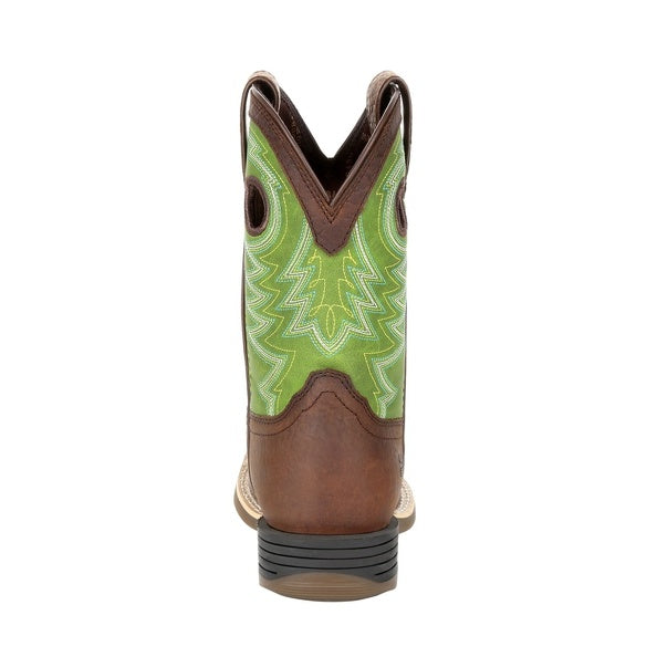 Durango Kid's Lil' Rebel Pro Lime Western Boot