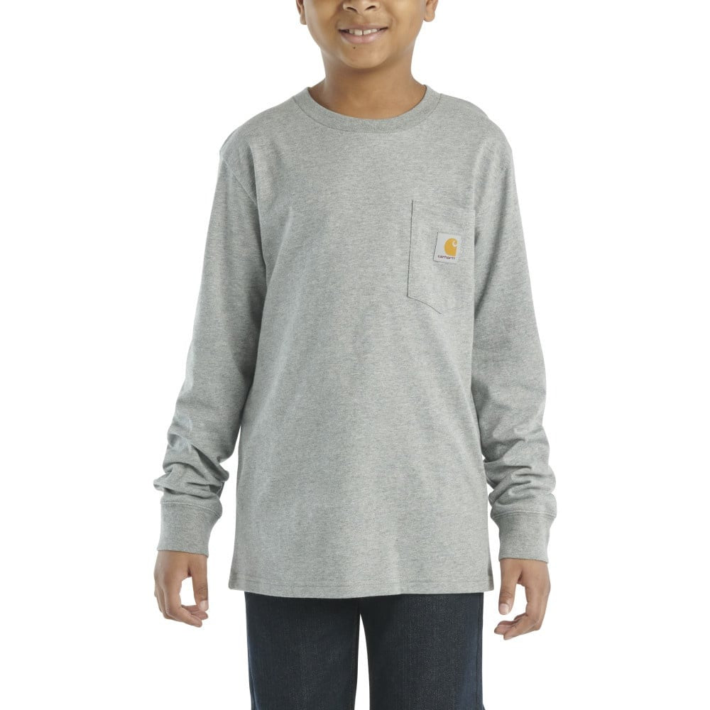 Carhartt Youth Long-Sleeve Graphic Pocket T-Shirt