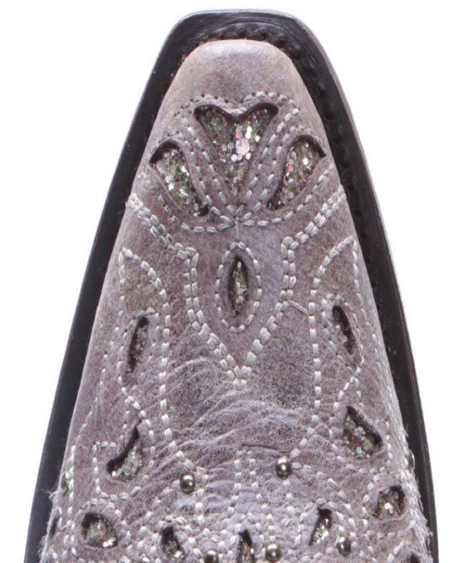 Corral Womens Glitter Butterfly Cowboy Boots