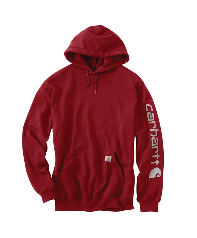 Carhartt Men's Midweight Hooded Logo Sweatshirt