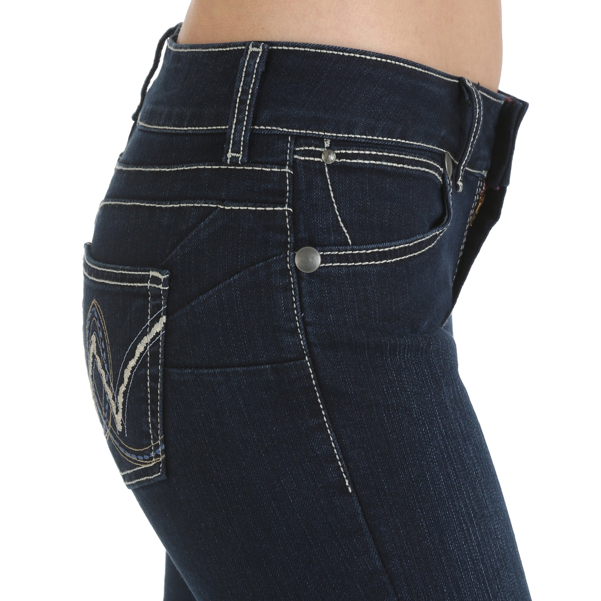 Wrangler Premium Patch with Booty-Up Technology
