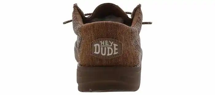 Hey Dude Youth Wally Sport Knit Walnut