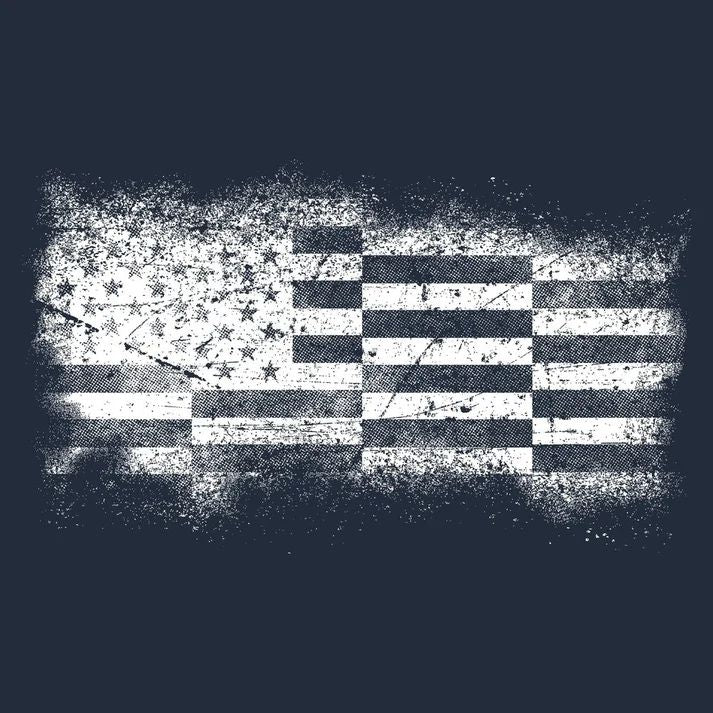 Grunt Men's Bar Flag T-Shirt