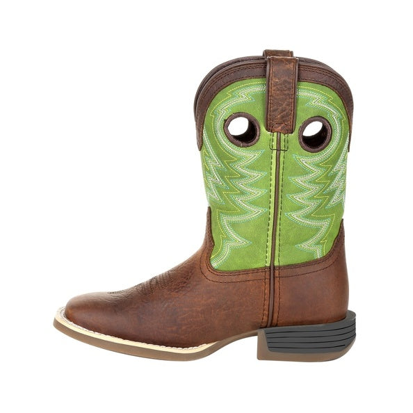 Durango Kid's Lil' Rebel Pro Lime Western Boot