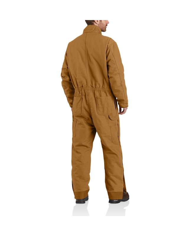 Carhartt Men's Loose Fit Washed Duck Insulated Coverall