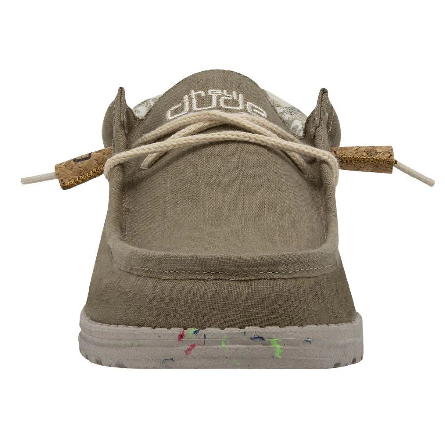 Hey Dude Men's Wally Linen Natural Mows