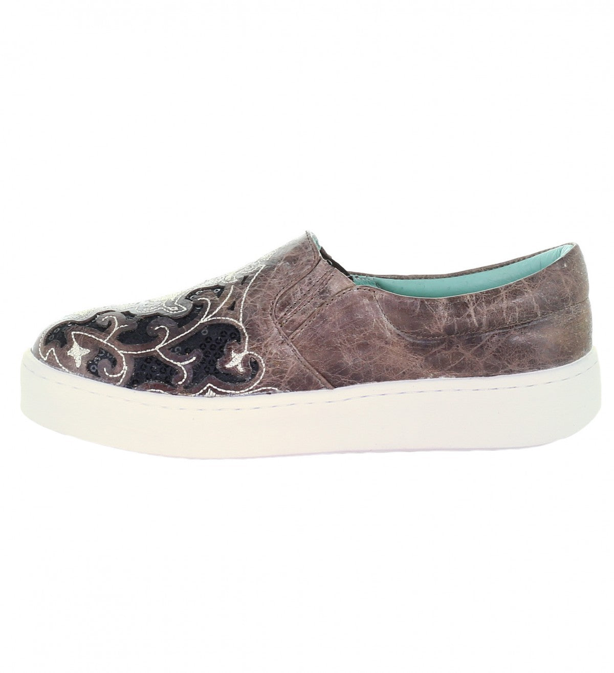 Corral Women's Inlay & Embroidery Sneaker