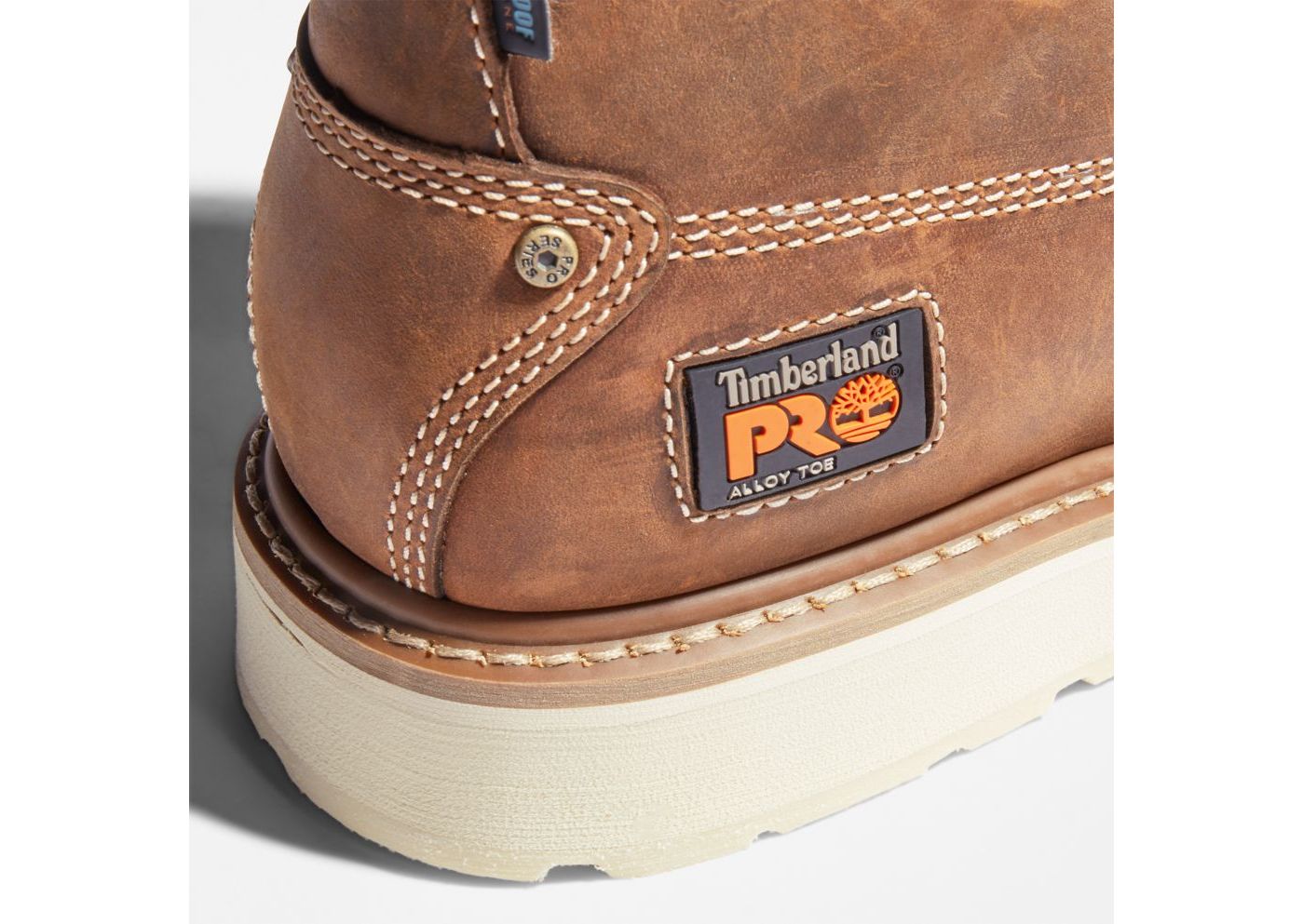 Timberland Men's Gridworks 6" Alloy Toe Waterproof Work Boot