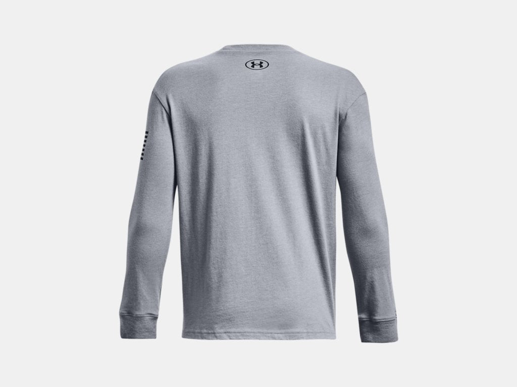 Under Armour Boys' UA Freedom Logo Long Sleeve