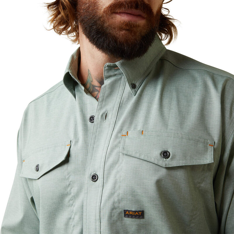 Ariat Men's Rebar Made Tough VentTEK DuraStretch Work Shirt